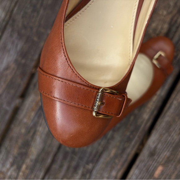 Ralph Lauren Leather Classic Vintage Heels - Picture 3 of 5